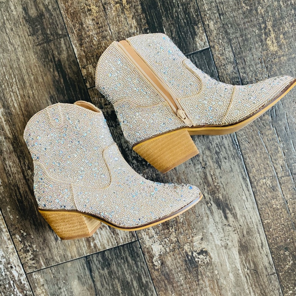 Corkys Sparkling cowgirl booties!! Brand new. Never worn only tried on.